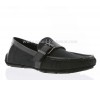 chaussure calvin klein sully ck logo jacquard suede black  o10061 bbk
