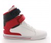 Chaussure Supra Society TERRY KENNEDY blanc, rouge et bleu..