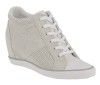 Calvin Klein Jeans Voss perf suede smooth white RE9207 WHT 