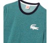 T-shirt Lacoste th4775 waq green chine white navy blue