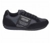 Basket Versace Jeans Couture Linea Fondo Spyder Dis.4 Nylon Tag Suede Navy Black E0YUBSE4 71243 MFZ