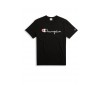 T-shirt Champion big logo Crewneck 210972 BS501 KK001 BBK noir Europe Limited Edition