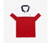 Polo Lacoste DH3399 ZK5 Blanc Rouge Marine