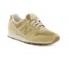 Chaussure New Balance wr 996 dames beige et or.