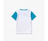 T-shirt junior Lacoste TJ3309 XZ7 Cuba White Navy Blue