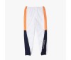Pantalon de Survêtement Lacoste XH0881 ARM White Mandarin Tree Orange Navy