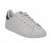 Adidas Stan Smith J ftwwht eqtblu blanc bleu S74778 