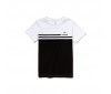 T-shirt Lacoste junior TJ5723 AU8 white black