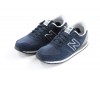 Chaussure New Balance U420 bleu marine et grise.