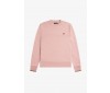 Sweatshirt Fred Perry petiti logo M7535 Dusty Rose Pink S51