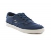 Chaussures Lacoste Glendon 11 en toile bleue.