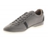 Chaussure Lacoste Misano 37 en cuir gris.