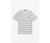 T-shirt Fred Perry Fine Stripe Snow White M5573 129
