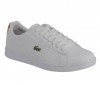 Lacoste Carnaby evo 217 1 spm wht dk org leather synthetic 7-33spm10212r5