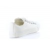 converse all star ct leather ox 1t866  white mono color Blanc
