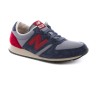 Chaussures New Balance U420 D bleu et rouge.