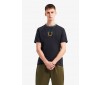 Fred Perry T-shirt Brodé M8533 608 navy