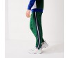 Pantalon de Survêtement Lacoste XH2096 6BE Vert Marine Blanc