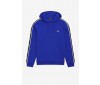 Fred Perry taped sleeve hooded Sweatshirt bright regal J7528 l88