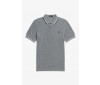 Fred Perry Twin Tipped Fred Perry Shirt Carbon Blu Swoxf M3600 H33