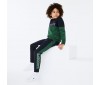 Pantalon de Survêtement Junior Lacoste XJ1227 ELT Abimes Vert Blanc