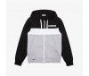 Sweatshirt Lacoste SH1506 DGX Noir Argent Chine Argent