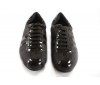 Chaussure calvin klein ck logo brun.