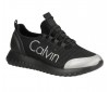 Calvin Klein Jeans Reika mesh brushed metal black silver R0666 BKS