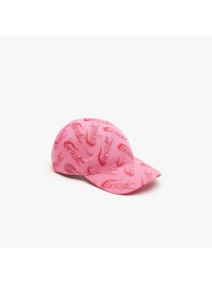 Casquette Lacoste RK6862 UI8 Reseda Pink Lighthouse