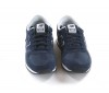 Chaussure New Balance U420 bleu marine et grise.