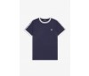 T-shirt Fred Perry Taped Ringer Carbon Blue M6347 584
