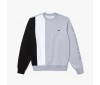Sweatshirt Lacoste SH0169 P0F Silver Chine White Black