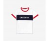 T-shirt junior Lacoste TJ9467 A10 White Navy Blue Red