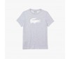 T-shirt Lacoste TH2042 BG3 Silver Chine White