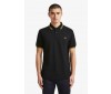 Polo Fred Perry Twin Tipped Black New Yellow M3600 506