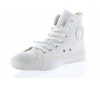 converse all star hi leather 1T406 white mono color Blanc