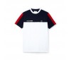 T-shirt Lacoste TH9472 2eu marine blanc phare