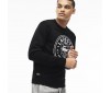 Sweatshirt Lacoste SH8399 258 BLACK WHITE