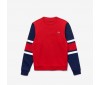 Sweatshirt Lacoste SH8654 SW7 Red Navy Blue White Red