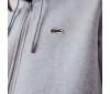 Sweatshirt zippé à capuche Lacoste SH9626 CCA Silver Chine