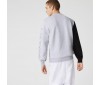 Sweatshirt Lacoste SH0169 P0F Silver Chine White Black