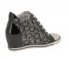 Chaussure Calvin Klein Vero Ck logo jacquard patent GRB granite