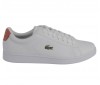 Lacoste Carnaby evo 217 1 spm wht dk org leather synthetic 7-33spm10212r5
