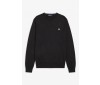 Pull Fred Perry Classic Crew Neck Black K5523 102