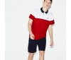 Polo Lacoste DH3399 ZK5 Blanc Rouge Marine