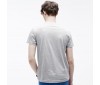 T-shirt Lacoste col ron uni TH5275 cca gris chiné.