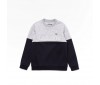 Sweatshirt Junior Lacoste SJ1159 EJ7 Argent Chine Abimes Blanc