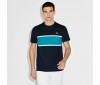 T-shirt Lacoste th2097 hef navy blue oceanie white