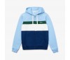 Sweatshirt Lacoste SH2176 9A0 Bleu Blanc Vert Bleu