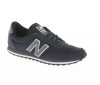 Chaussures New Balance U410 cb en nylon bleu marine et gris.